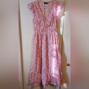 Vineyard Vines Marina Flutter Sleeve Dress, XS